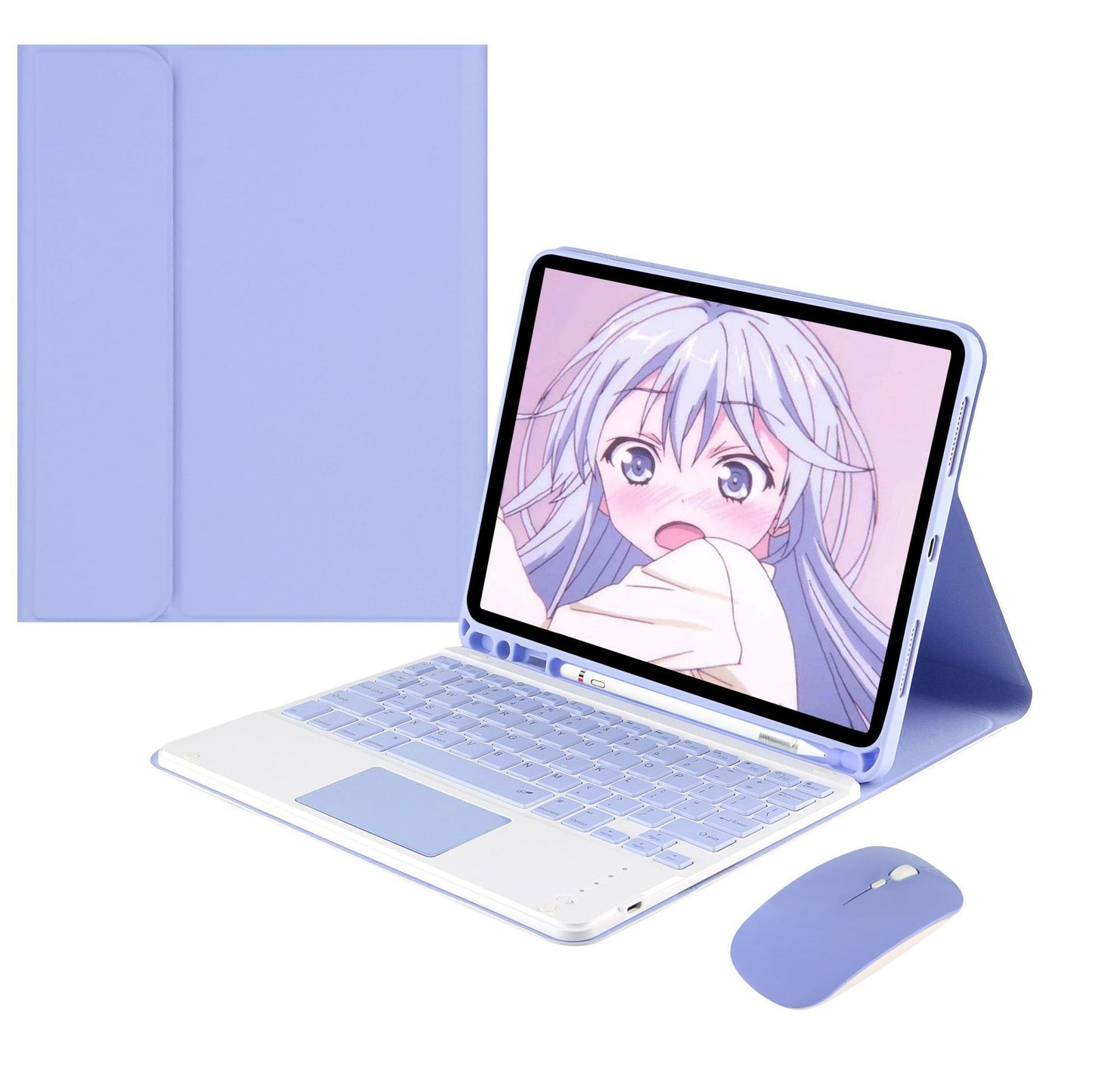 Applicable to 2022 iPad 10th generation 10.9 inch tablet Bluetooth keyboard 11 protective case 10.2 touch keyboard air4protective Accessories