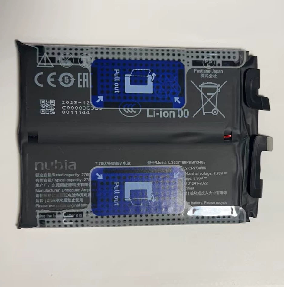 ZTE nubia RedMagic Red Magic 10Pro + Battery 10Pro Battery 9Pro Li3934T90P8h623486 Charging Board Nubia phone repair parts