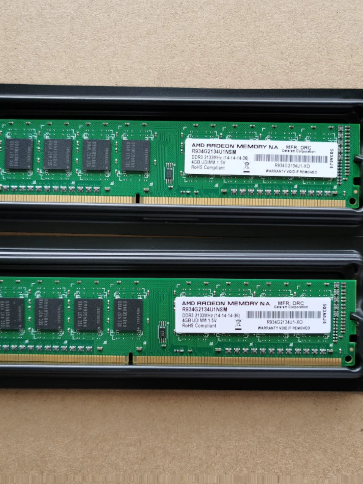 (Shipping fee not include)全新 AMD原装 DDR3 4G 台式机 内存条 2133MHz 支持双通道扩展 8G