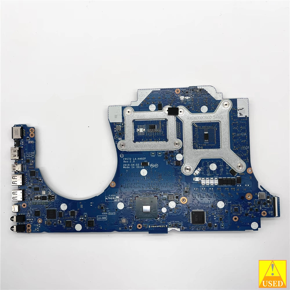 (Shipping fee not include) forHP 17-CB 17T-CB L59775-601 SRF6U i7-9750H RTX 2060 6GB