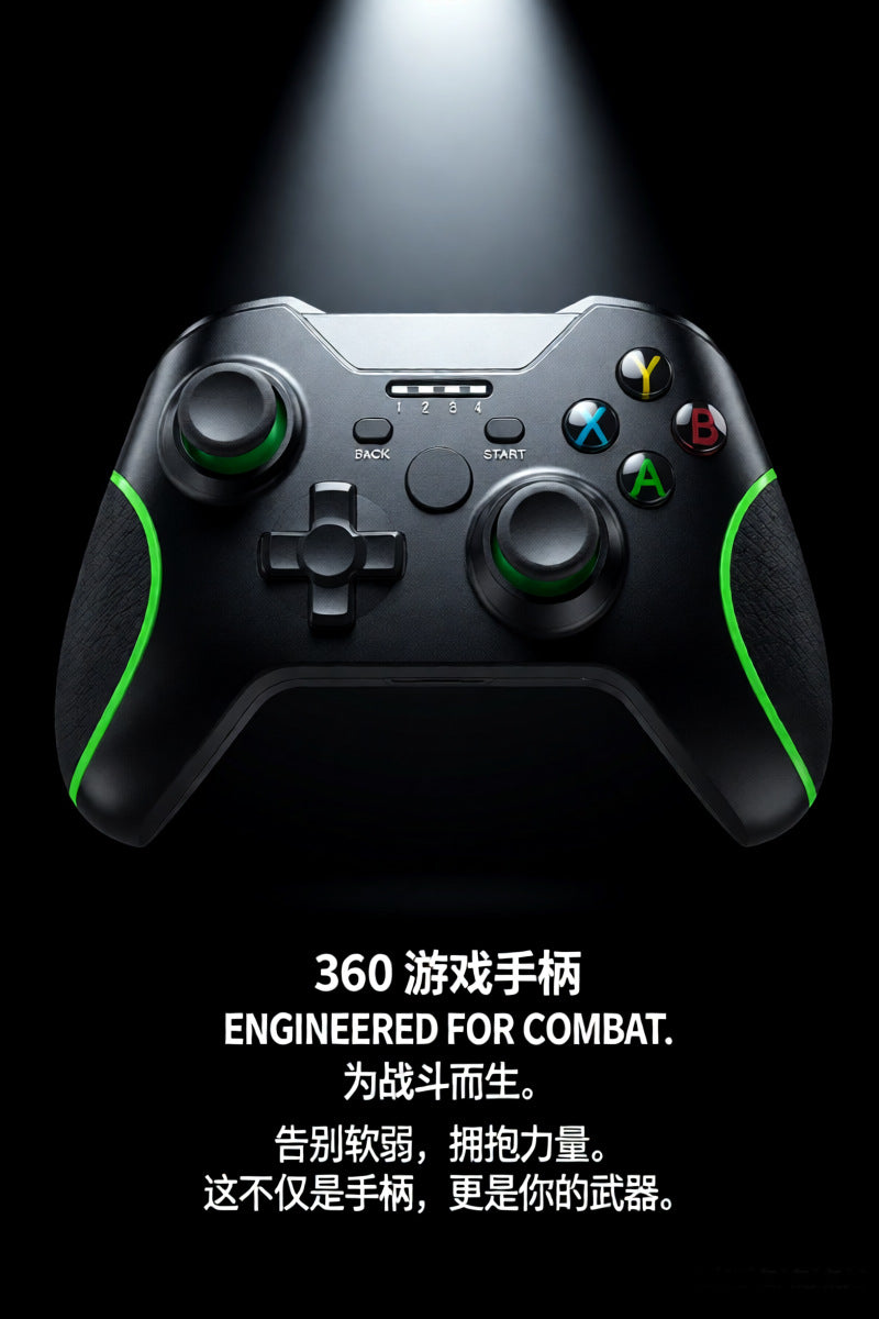2.4G wireless Android computer handle PC360PS3steam black myth charging model universal for multiple platforms