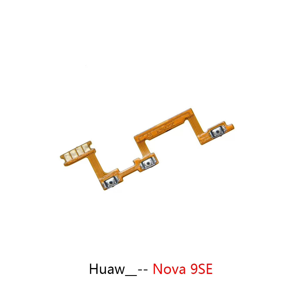 Suitable for Huawei Nova 5i 5Pro 5T 7i 7Pro 7SE 8i 9Pro 9SE Power cable Switch on volume cable of ribbon flex