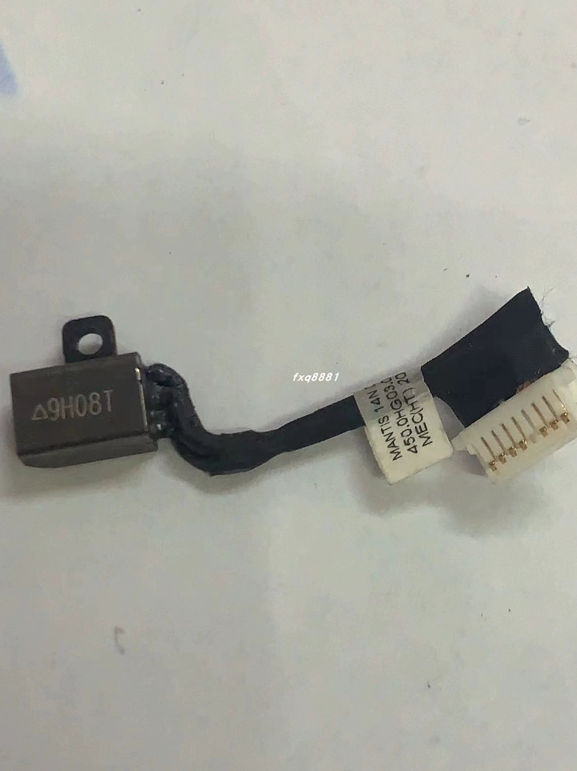 (Shipping fee not include)适用于Dell Dell 5490 5498 电源接口 带线电源头 0K0XF2 原装