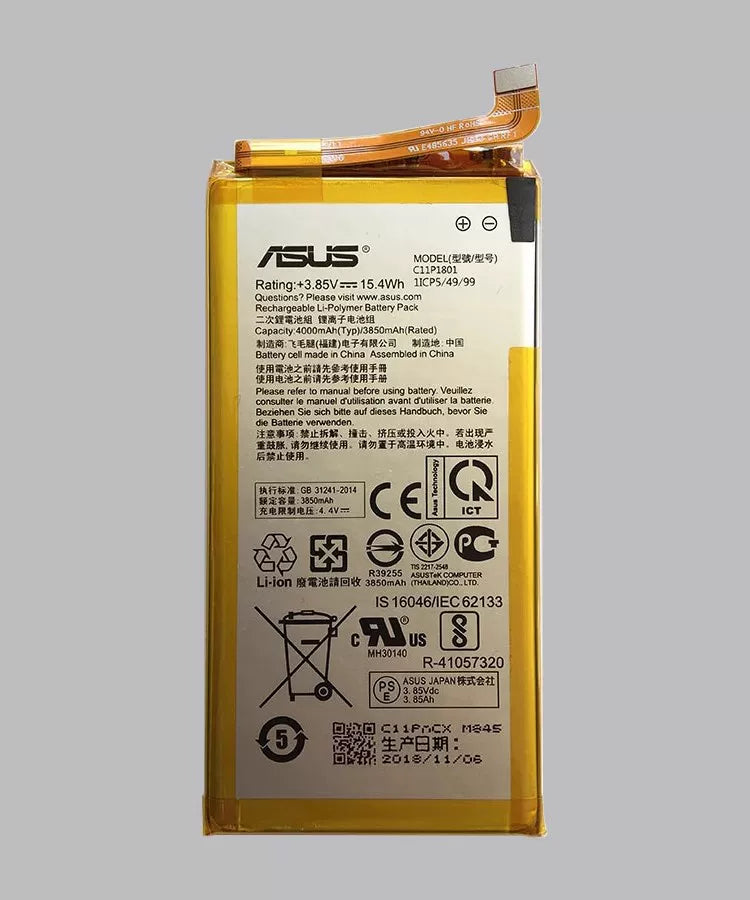 ASUS ROG1 ROG2 ROG3 ZS661KL i003DD C11P1903 ZS660KL/I001DB C11P1901 zs600kl Z01QD C11P1801 battery repair parts