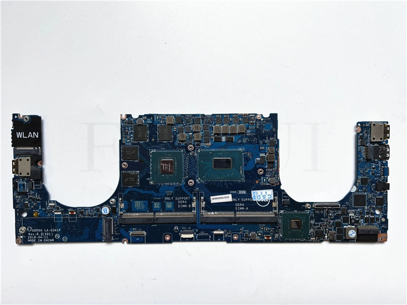 (Shipping fee not include)DELL motherboard system board 5530 A184N3 I9-8950HK GTX1050TI 4GB LA-G341P