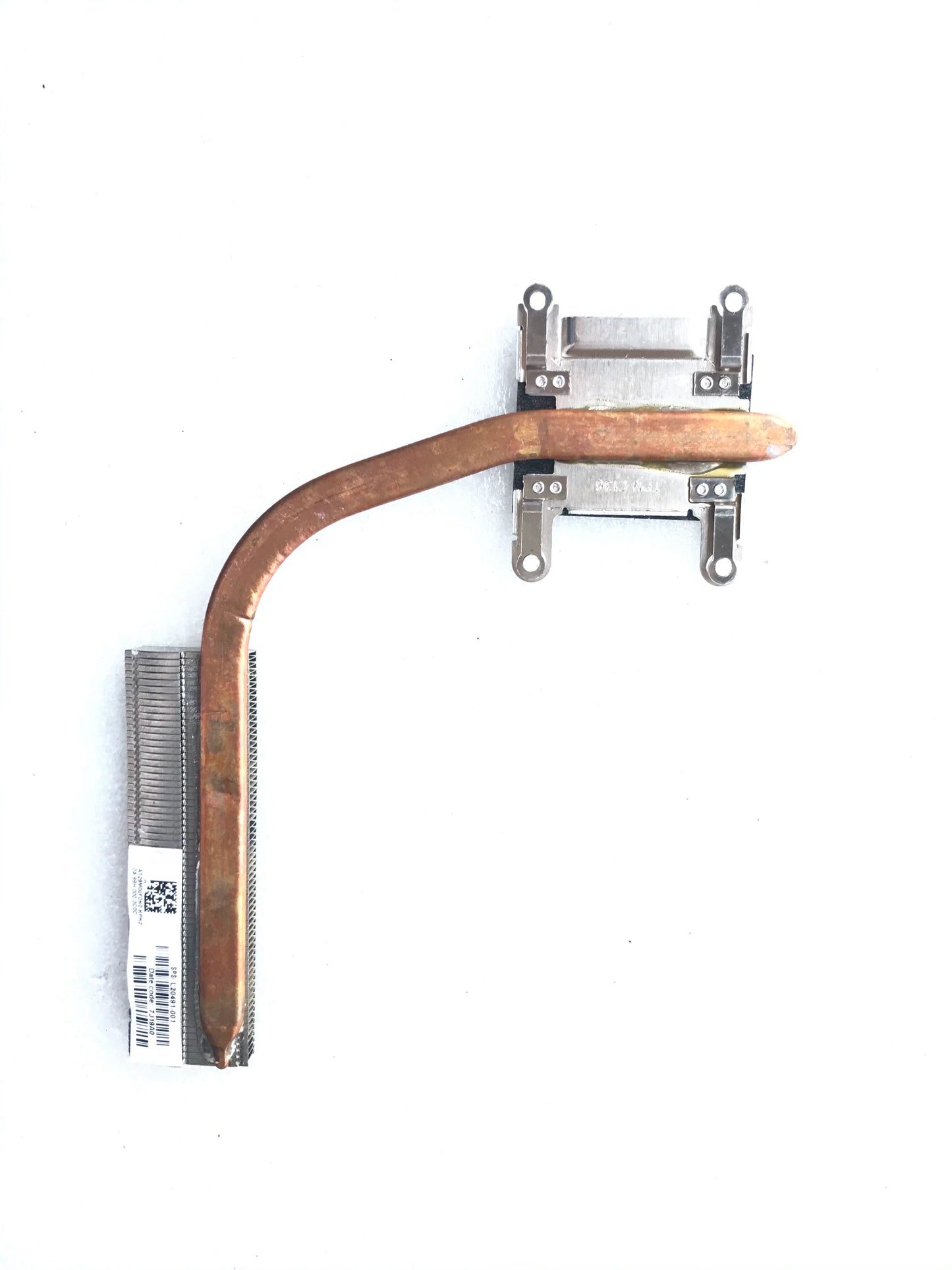 ForHP HP 15-DB 15-DA L20491-001 Radiator Cooling Iron heatsink Cooling Copper Tube