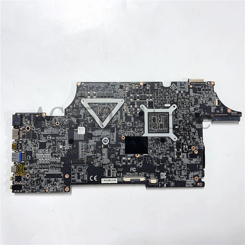 (Shipping fee not include)MSI 微星 MS-17E71 电脑 motherboard system board SRH8Q i7-10750H GTX1660TI 6GB