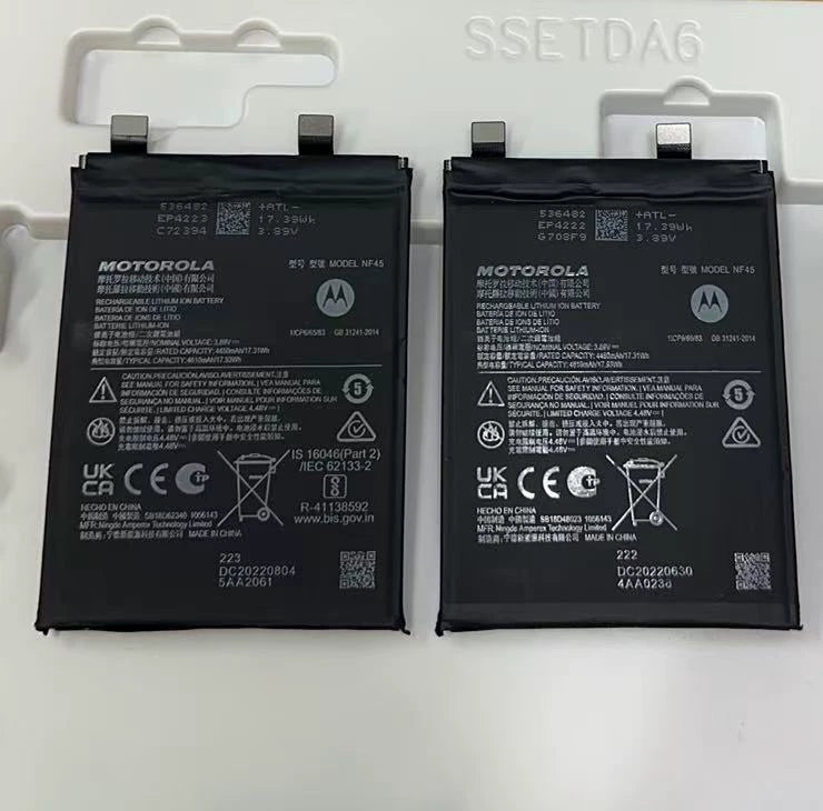 Motorola X40 mobile phone battery moto X30pro battery new NF45/PF46 XT 2301-5 electric board Motorola phone repair parts