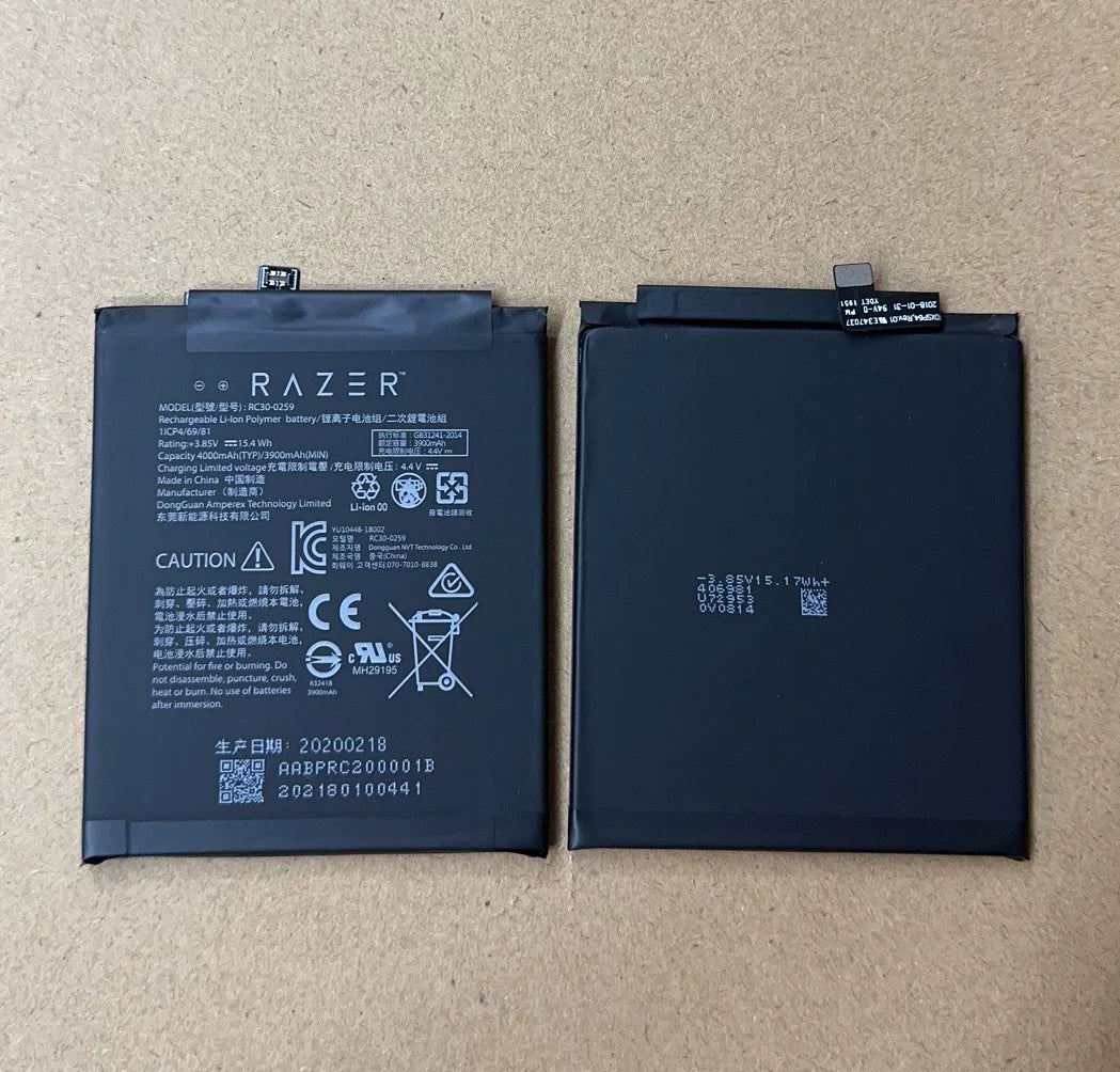 Razer/RAZER2 battery, Razer 2 game phone battery RC30-0259 battery, new electric board Other Brand Phone repair parts