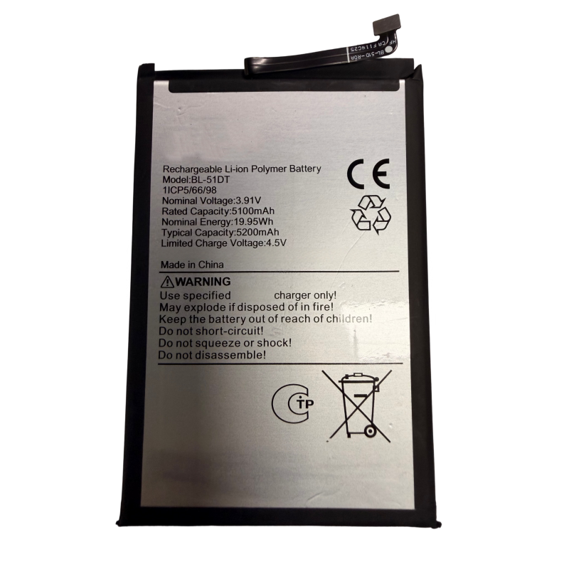 TECNO BL-51DT Mobile phone battery 5200mAh Tecno phone repair parts