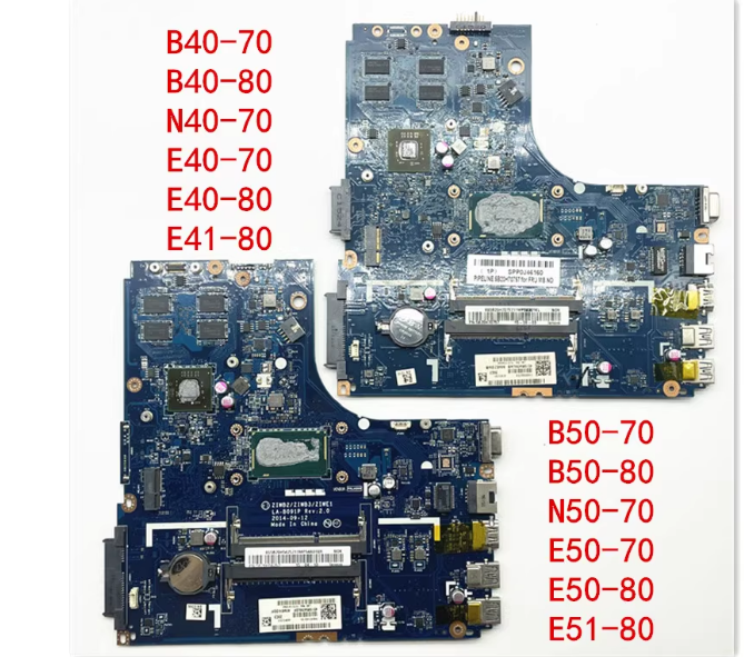 (Shipping fee not include) Lenovo E40-80 B40-80 N40-80 E40-70 B40-70 motherboard LA-B092P LA-B091P