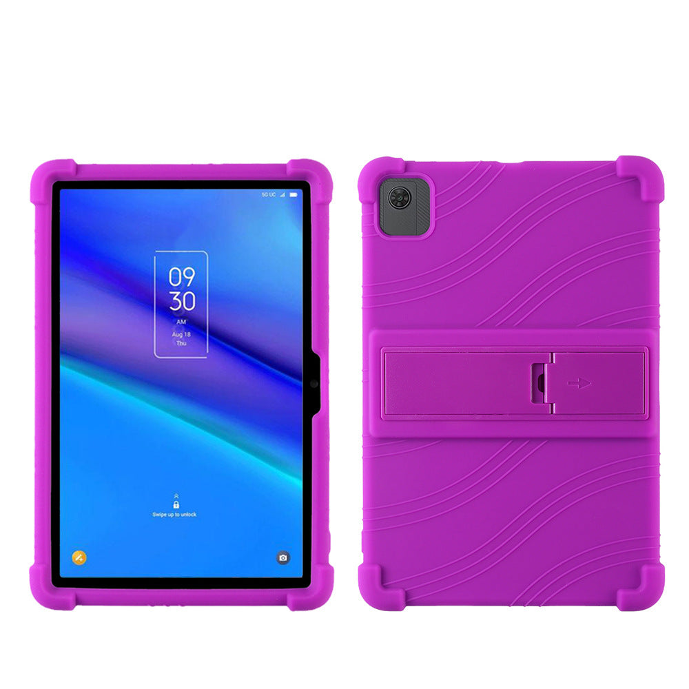 Suitable for TCL Tab 10 4G tablet protective case 10.1 inch computer anti-drop belt bracket soft silicone protective case Protect case