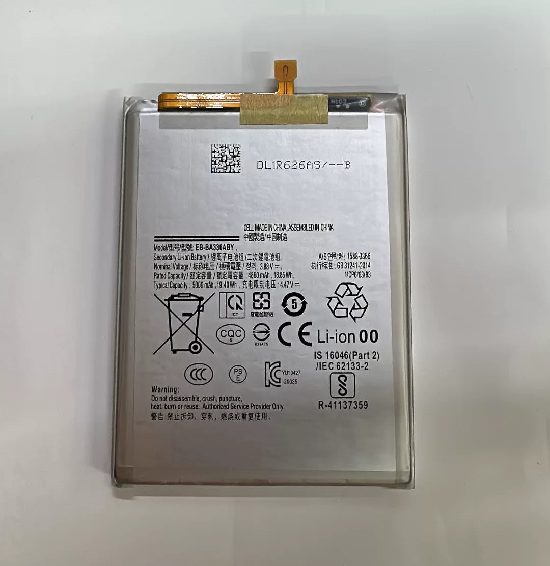 Applicable to Samsung A33 A53 5G battery SM-A5360 battery A336 EB-BA336ABY/BA536ABY Samsung phone repair parts