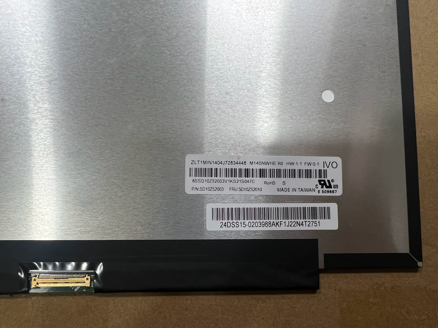 For Lenovo PRO 14ITL 2021 2.2K LCD screen NV140DRM-N61 M140NWHE-R0