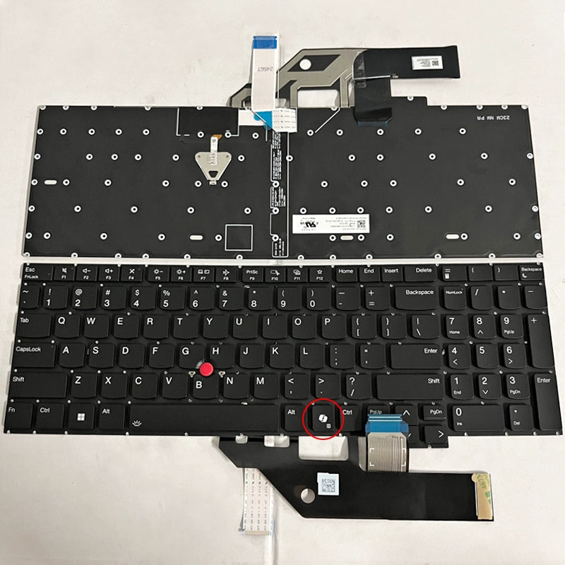 Lenovo ThinkPad E16 Gen 1 E16 Gen 2 16 INCH E16 AI 2024 Keyboard