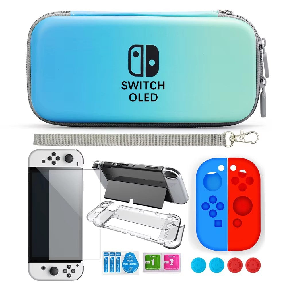 Suitable for Nintendo switch oled host accessories set Switch OLED protective case storage bag
