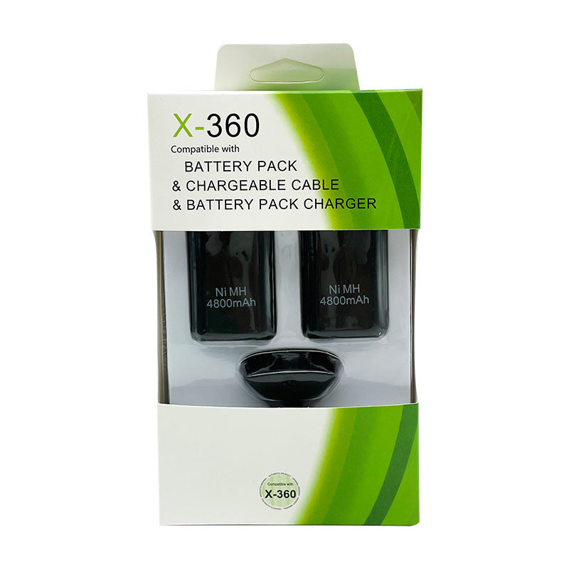 3-in-1 battery for XBOX360 handle battery for XBOX360 wireless handle set battery charging