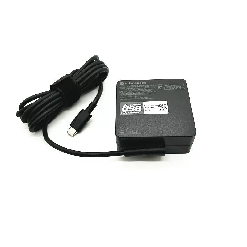 Genuine New Adapter FSP065-A1CR3 65W 20V 3.25A USB-C Type-C AC Adapter Charger For Toshiba Dynabook T8, T7, T6, C8, C7 V8, V6, G8, G6, V83, G83 X6, P55, Z8, Z7, MJ64, RJ74 PA5352U-1ACA PAACA048 G71C000NK110 power supply Toshiba laptop repair parts