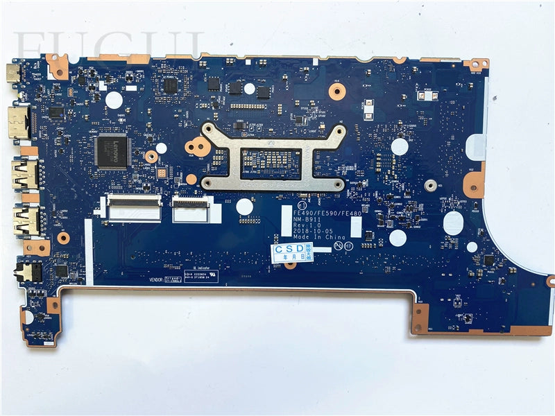 (Shipping fee not include)Lenovo/ motherboard system board E590 NM-B911 I7-8565U i5-8265U