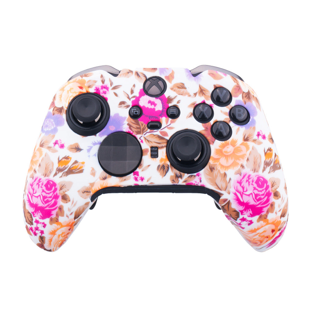 Water transfer camouflage silicone cover for XBOXONE Series X/S gamepad case