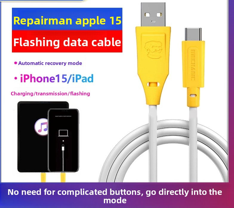 Apple charging flashing, data transmission 3-in-1 automatically enters recovery mode data engineering cable Phone Repair tools