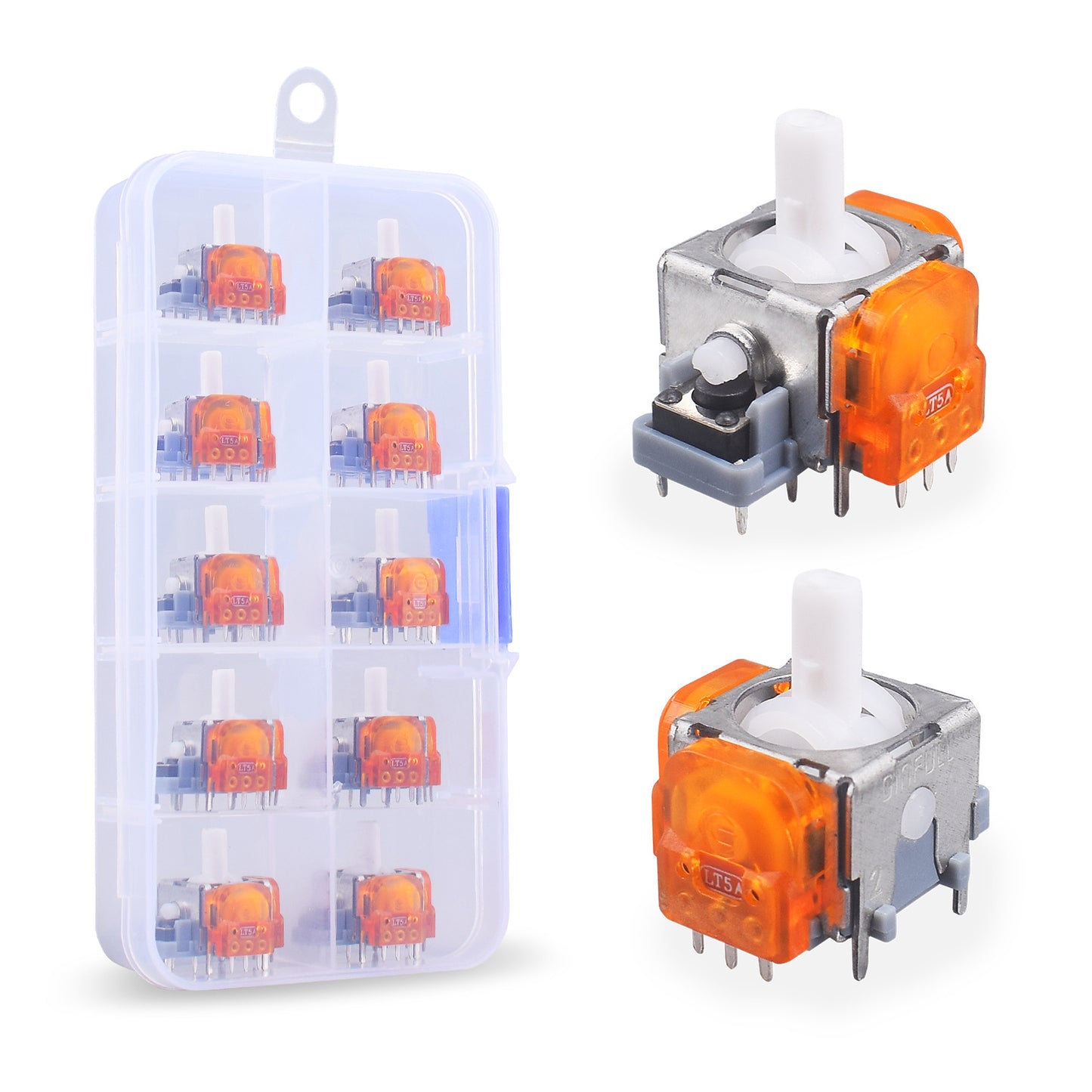 PS5 TMR Rocker for XBOXONE/PS4/SWITCH TMR Tunnel Magnetoresistive PS5 Hall Rocker 3D