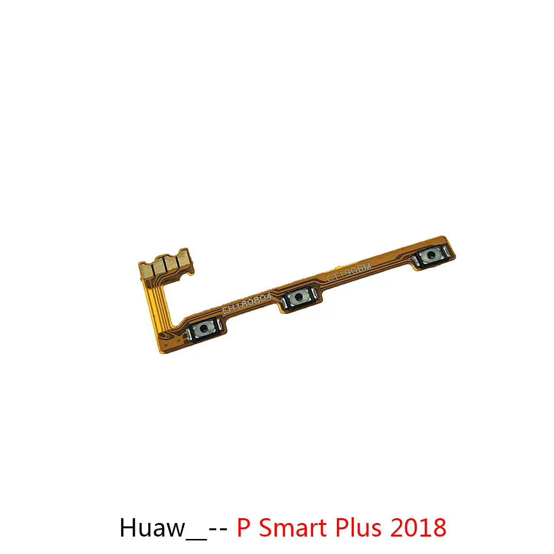 For Huawei 2019 P Smart Plus 2018 Power cable Switch on volume flex of ribbon