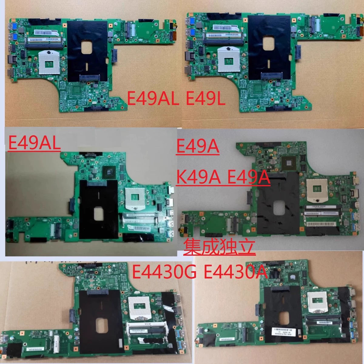 (Shipping fee not include) Lenovo E49A E49AL E49L K49A motherboard E4430G E4430A motherboard /Independent graphics card//integration