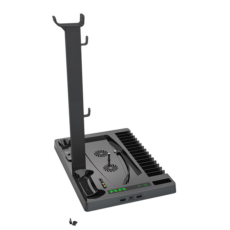 PS5 host bracket, fan seat charging, disc rack, earphone bracket PS5 cooling fan PS5 handle seat charging