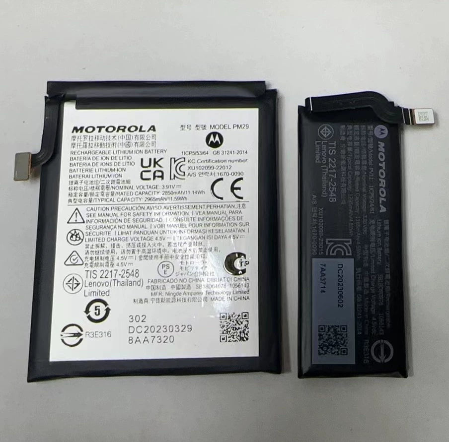 Motorola Razr 40Ultra battery moto XT 2321-2 battery PM29 battery PM08 electric board Motorola phone repair parts