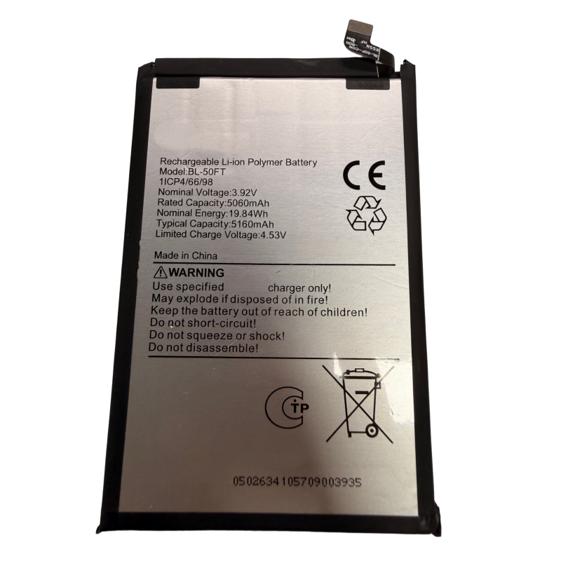 Infinix BL-50FT new mobile phone battery 5160mAh Infinix phone repair parts