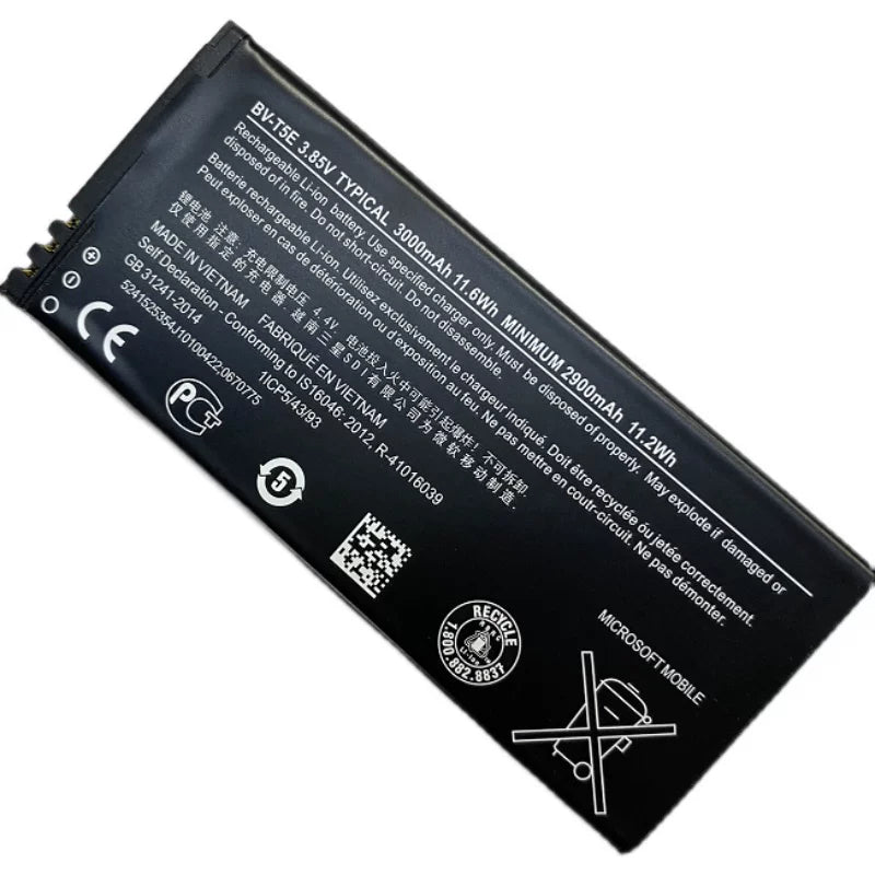 Lumia950 battery, Microsoft 950 battery board BV-T5E new mobile phone battery Nokia phone repair parts
