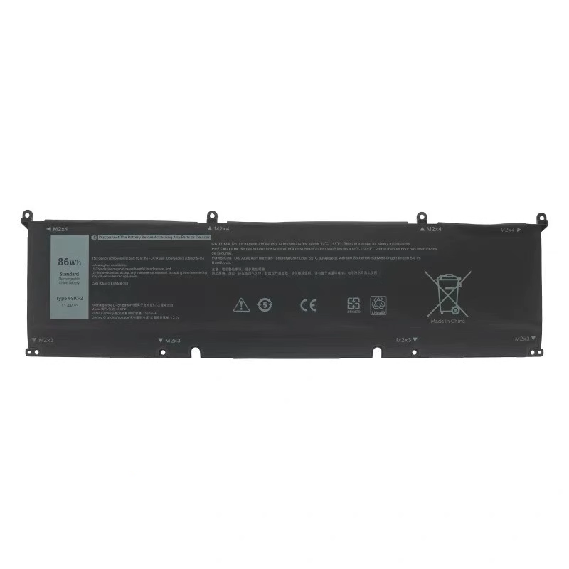 For Dell G15 5510 5511 5515 5520 P91F P45E 69KF2 laptop battery