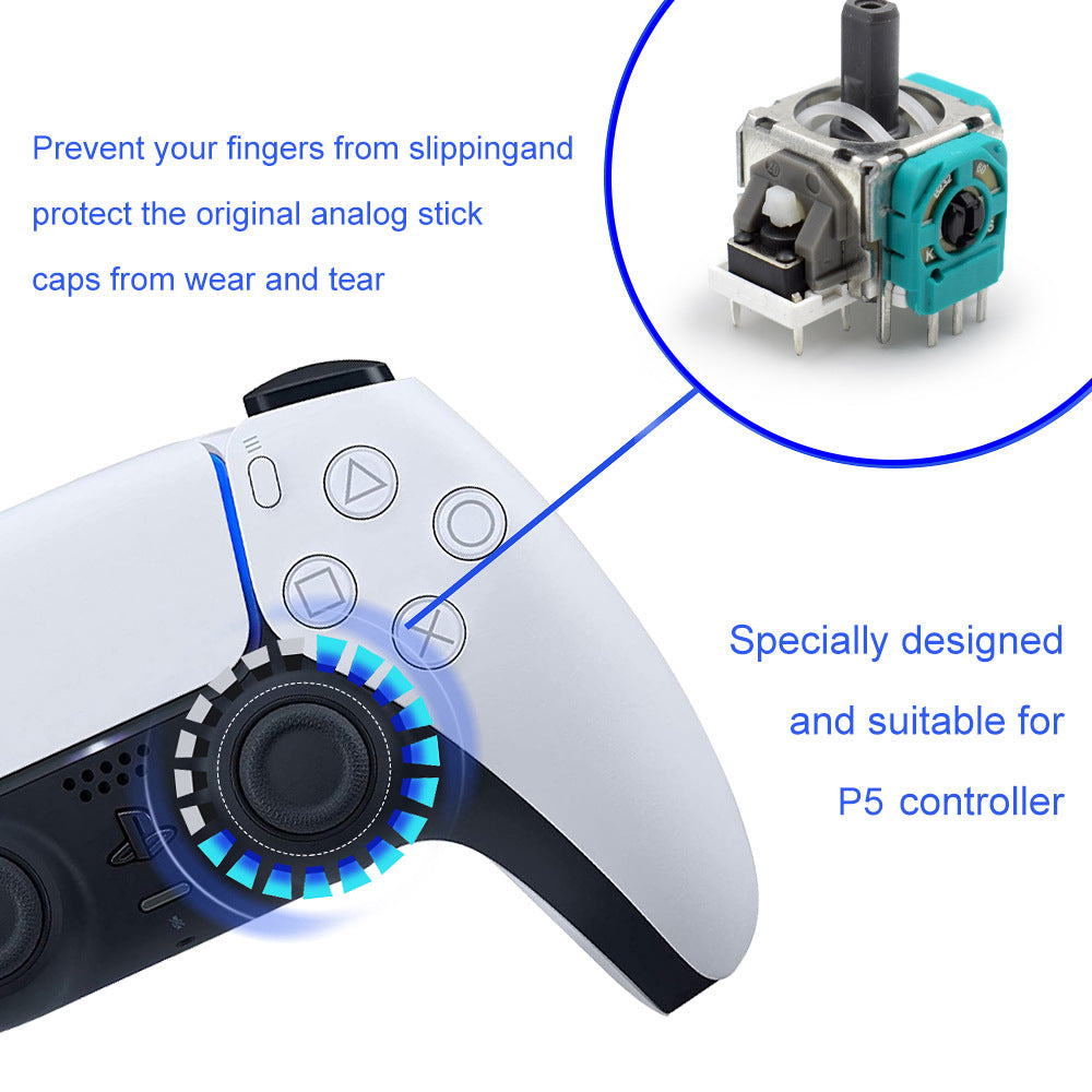 PS5 Wireless Controller 3D Replacement Joystick PS5 3D Joystick PS5 Grip Repair Parts PS5 Joystick