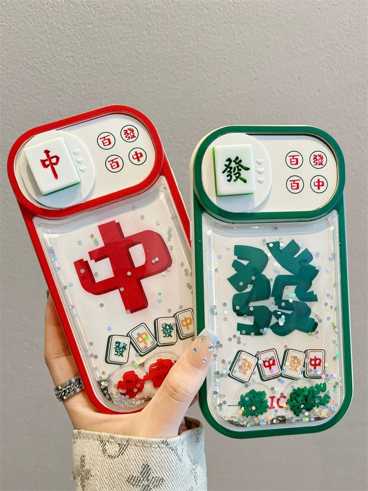 Accessories for iphone14promax mobile phone case 13 quicksand sliding window fortune apple 14 new 15 high sense 11