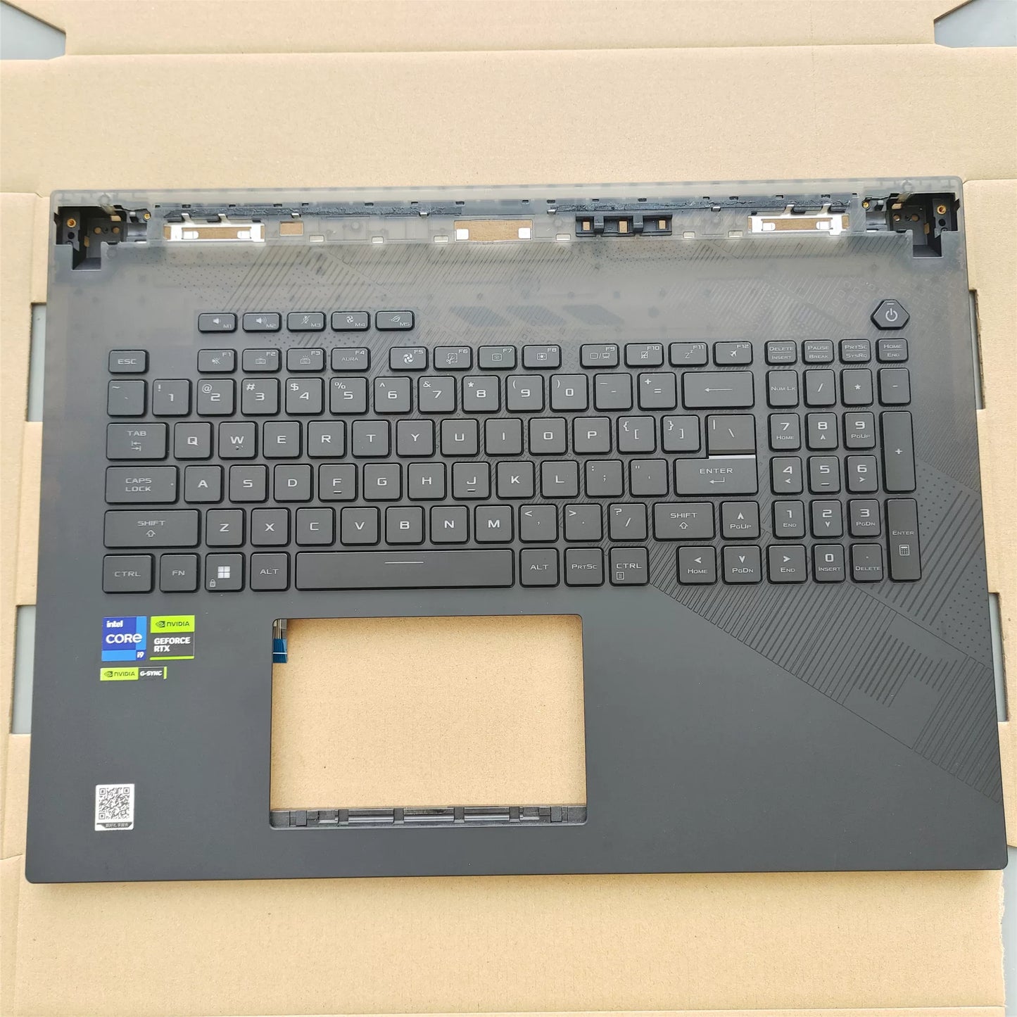 Upper case keyboard for Asus ROG 7Plus 8P Moba Xinrui 2023 G814J G834J Keyboard C Shell COVER CASE KEYOARD