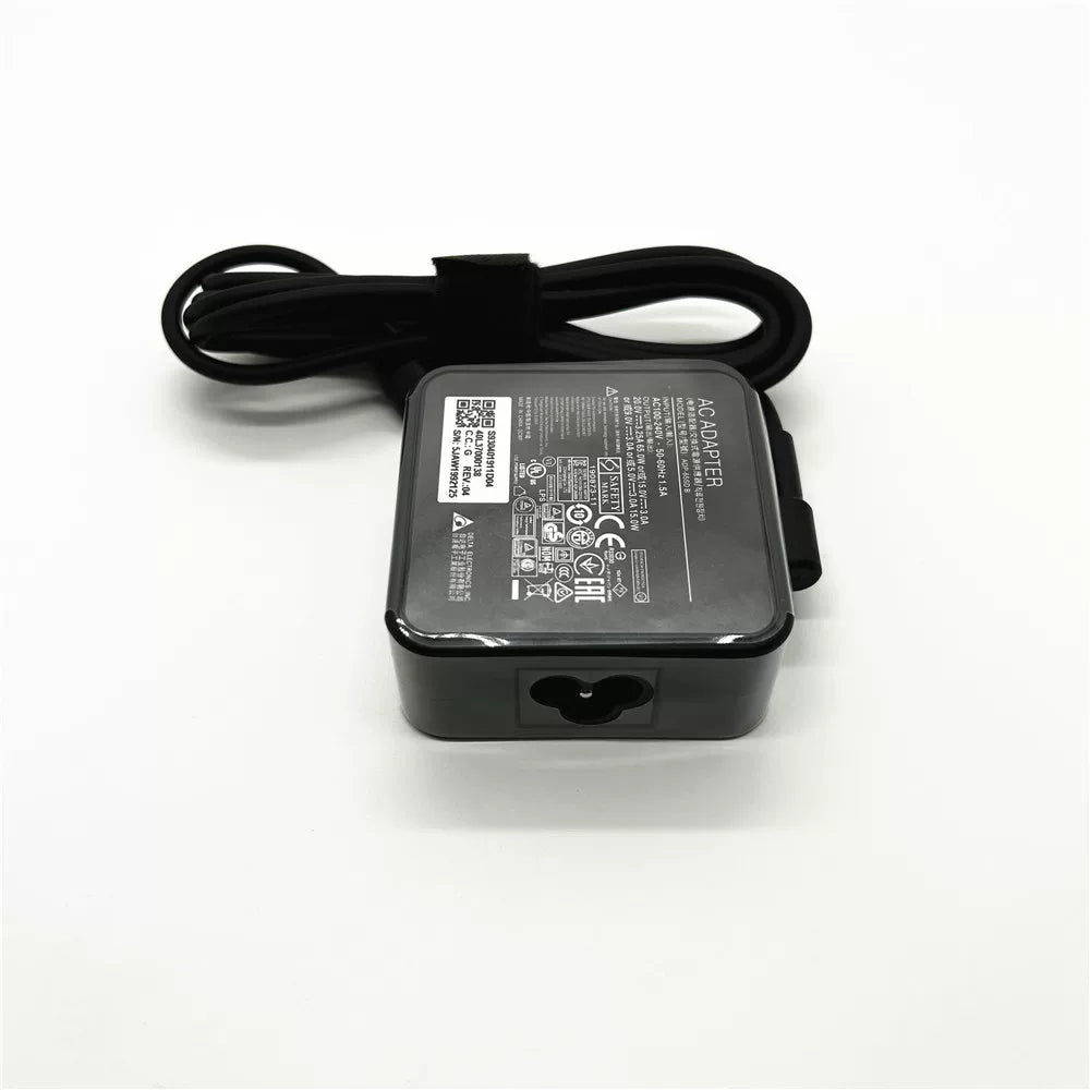 Genuine New Adapter ADP-65SD B 65W 20V 3.25A USB-C Type-C AC Adapter Charger For MSI Summit Series E13 E14, E16 Flip Evo A11MT A12UDT Prestige 13 AI Evo Prestige 14 Evo Prestige 16 13 Modern Series power supply MSI laptop repair parts