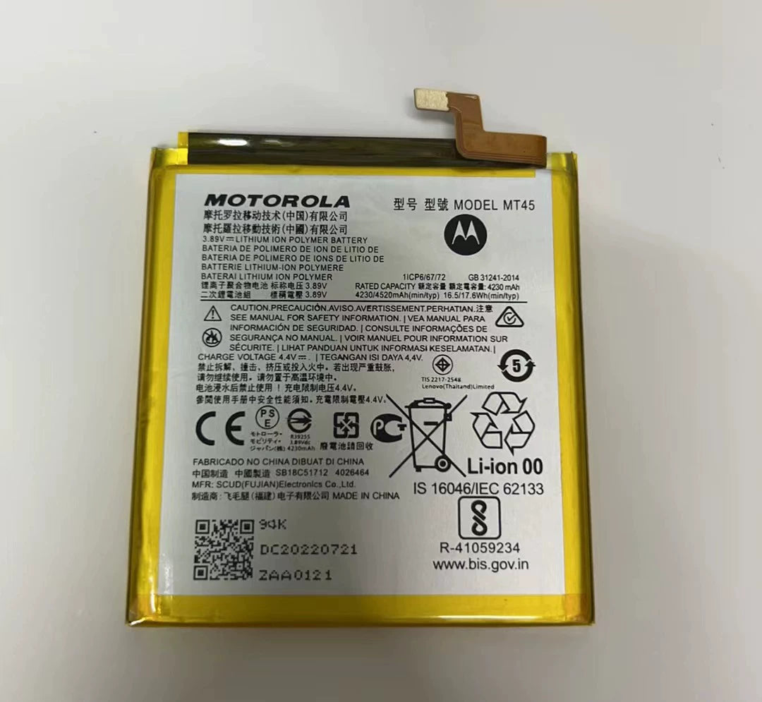 Motorola edges pro mobile phone battery moto XT 2153-1 MT45 battery, new large capacity Motorola phone repair parts