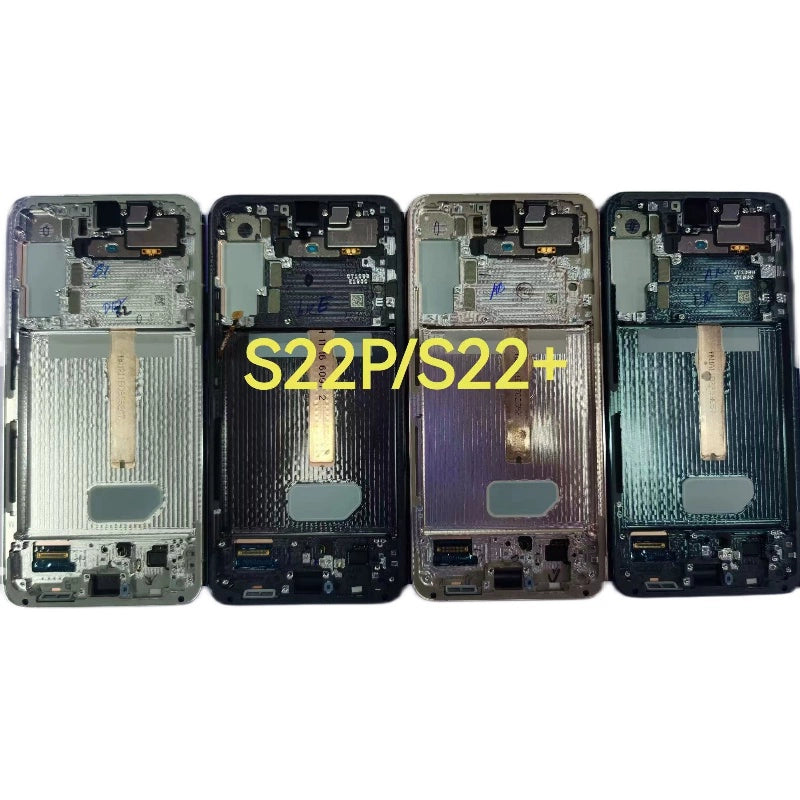 Applicable to Samsung S22 ultra S9080 S22 + LCD inner and outer screens Touch screen assembly with frame