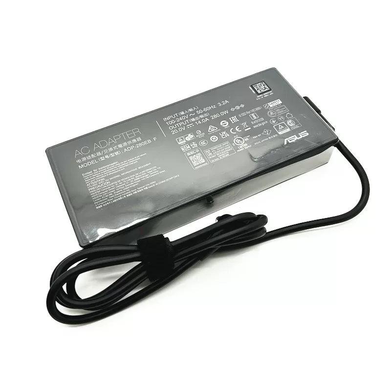 Genuine New Adapter ADP-280EB F 280W 20V 14A AC Adapter Charger For Asus ROG Strix G15 G16 G17 G18 SCAR ROG Zephyrus M16 GU604 ROG Flow TUF FX608 laptop series power supply ASUS laptop repair parts