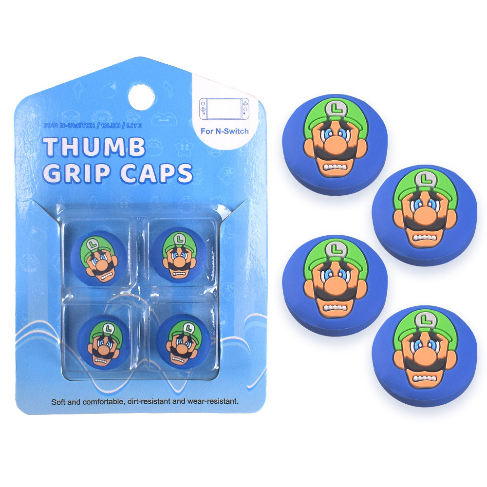 Suitable for Nintendo Switch joystick cap switch joycon key cap 3D joystick protective cap silicone cap