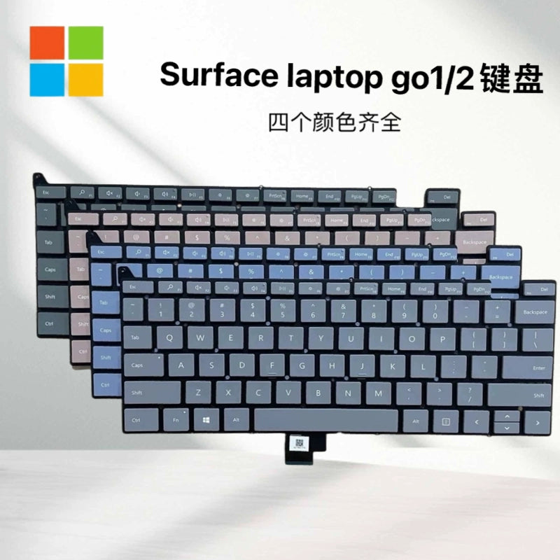 Microsoft original surface Laptop go keyboard 1943 single keyboard fingerprint unlock 2013