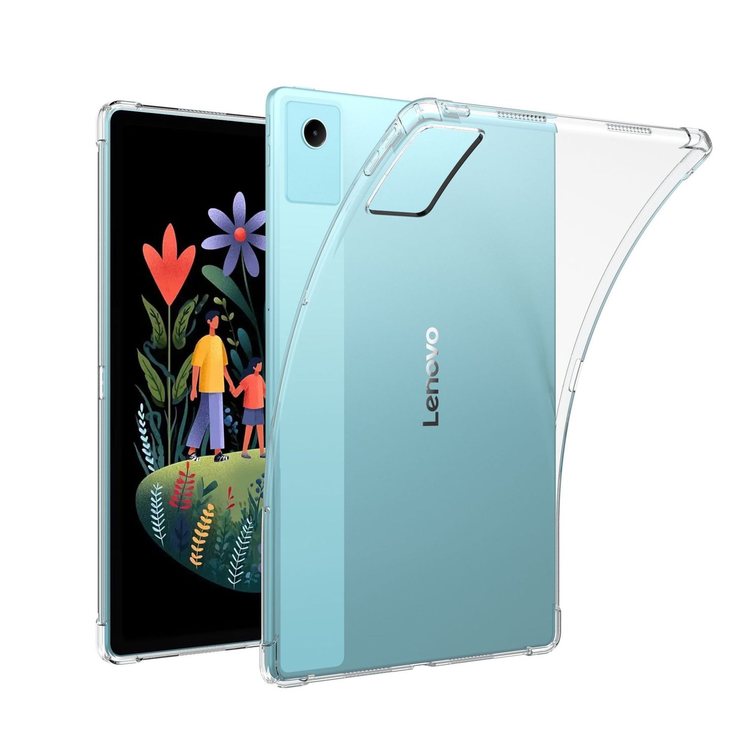 Applicable Lenovo Zhaoyang K12C flat plate protective case 2025 new TB361FU anti-drop high permeability airbag protective case Protect case