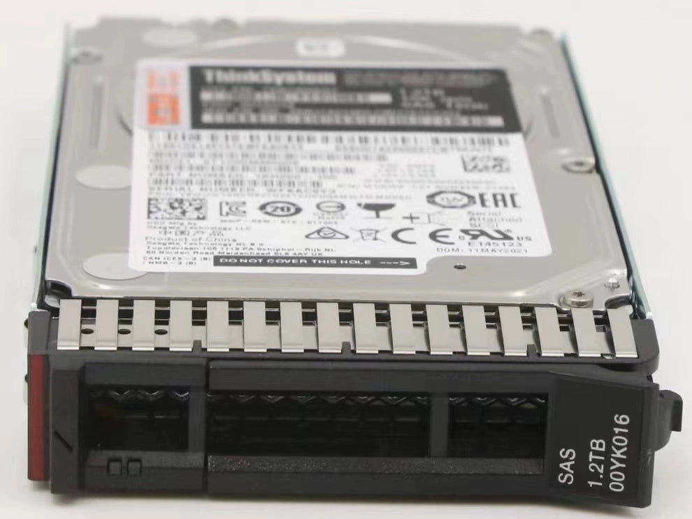 00YK016 7XB7A00027 1.2TB 10K 2.5 SAS Server Hard Disk Servicer