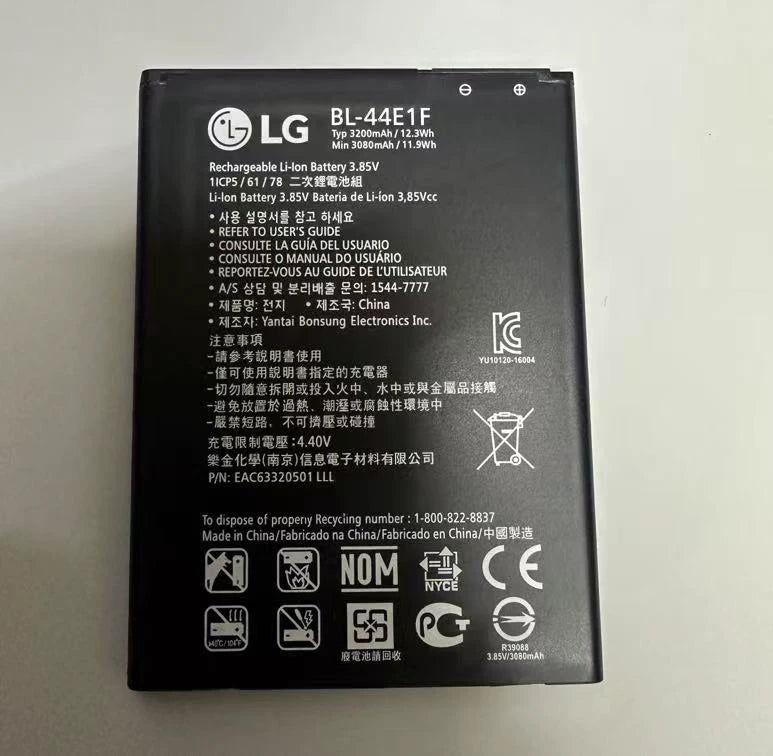 For LG V20 H990N F800L US996 VS995 LS997 BL-44E1F Panels LG phone repair parts
