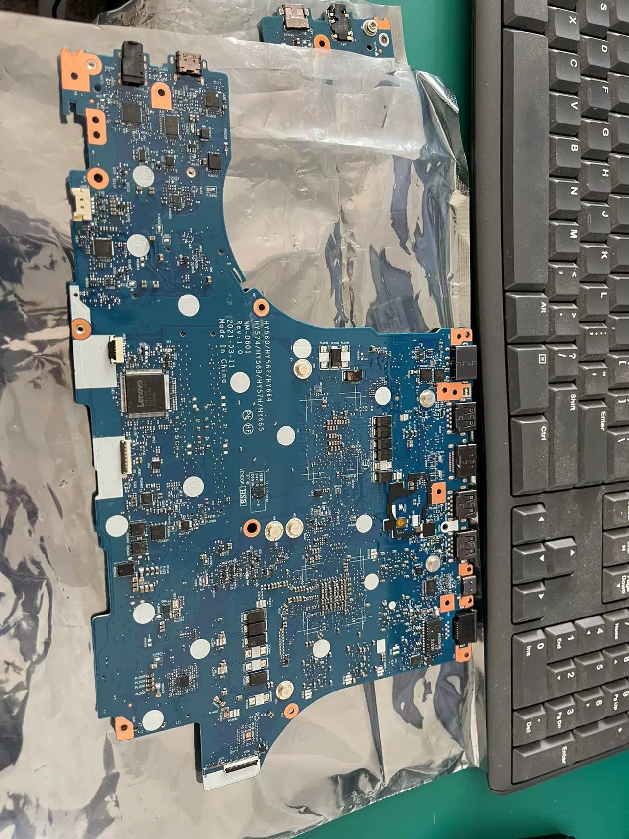 (Shipping fee not include) for联想 R7000P 2021 Legion 5-15ACH6 Laptop NM-D601 3050显卡主板