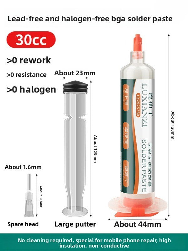 Mobile phone repair welding bga solder flux lead-free halogen-free flux leave-in rosin solder paste solder oil Laptop Mobile Phone Repair tools