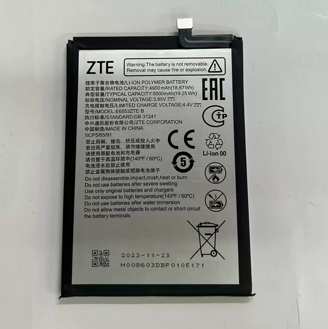 ZTE V50Smart Axon50 Lite blade A737060 mobile phone battery E6553ZTE-B ZTE phone repair parts