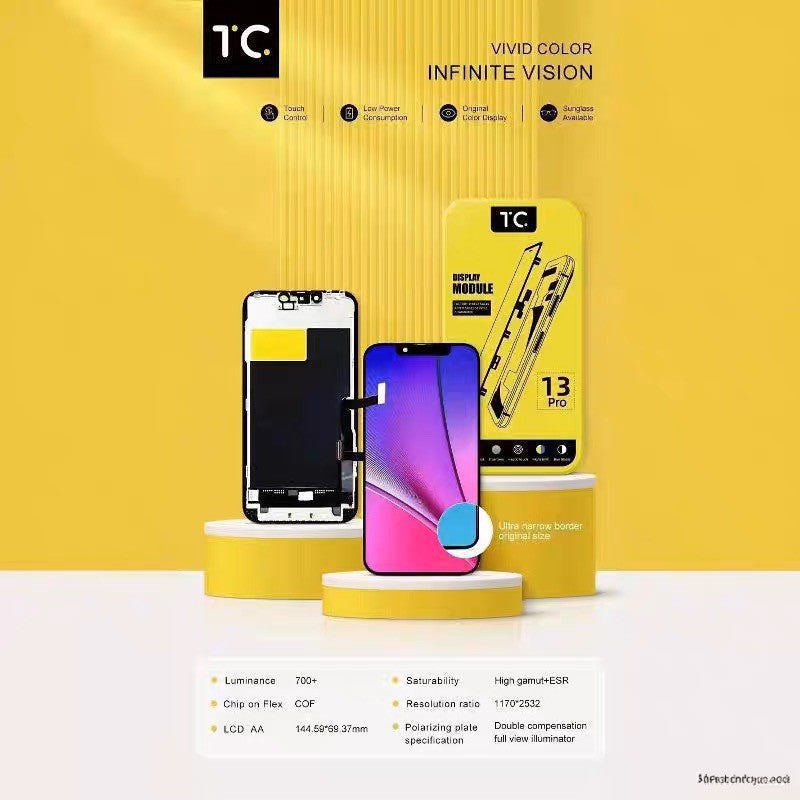 TC iPhone 14PROMAX 13PRO/15PRO/16plus LCD