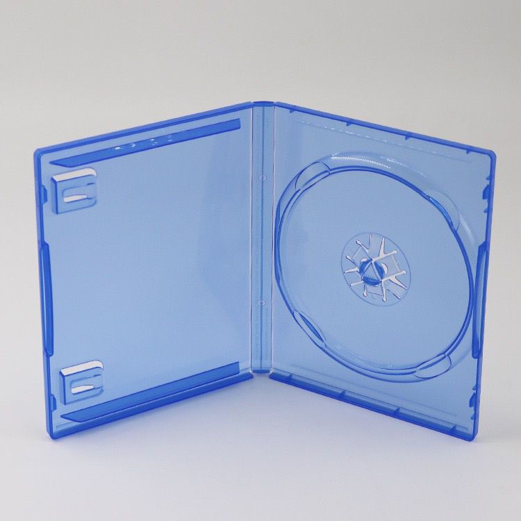 For PS5 DVD Game Disc Case PS5 CD Blue Storage Box Game Disc Plastic Box Disc CD Case
